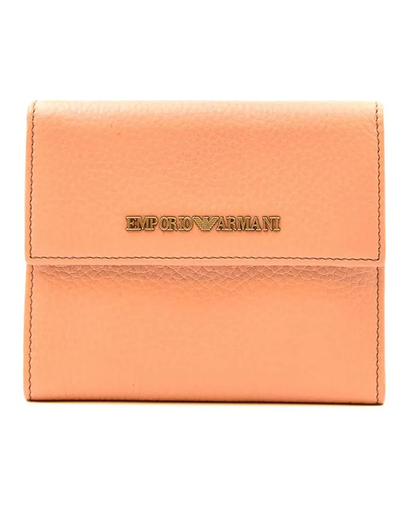 Emporio Armani Portemonnaie - Hellrot Hellrot