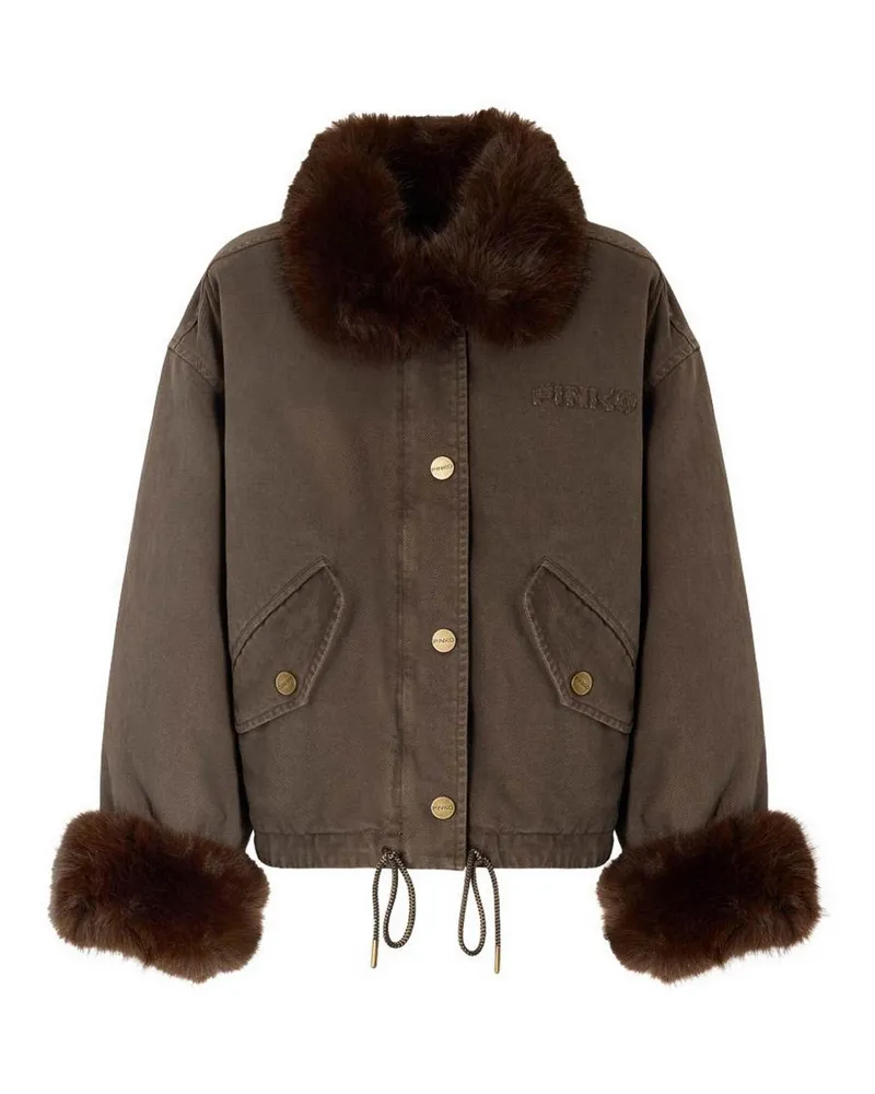 Pinko Daunenjacke - Braun Braun