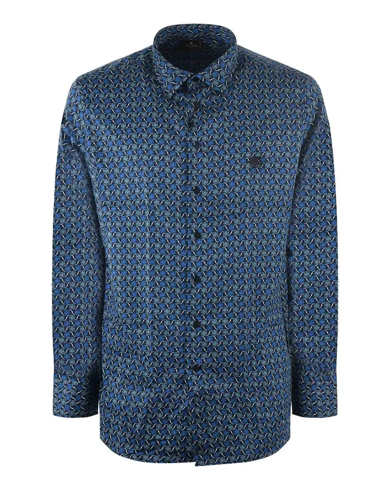 Etro Hemd - Blau Blau