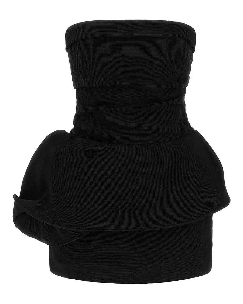 Magda Butrym Knielanges Kleid - Schwarz Schwarz