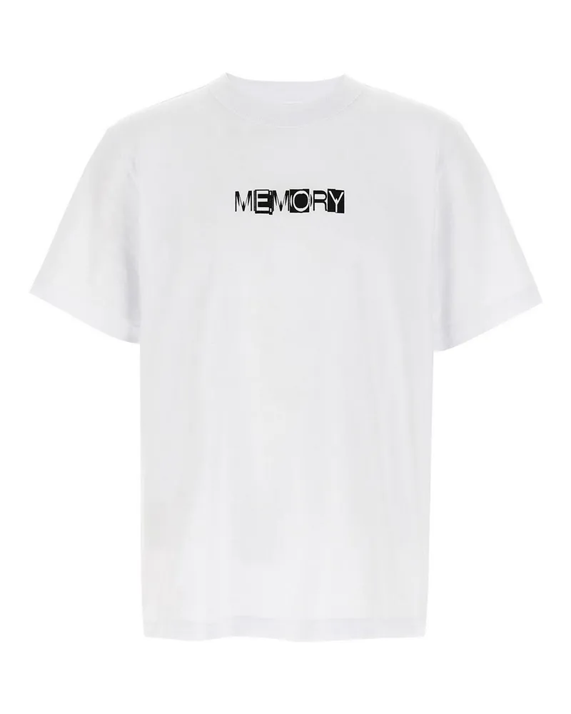 Sacai T-Shirt - Weiß Weiß