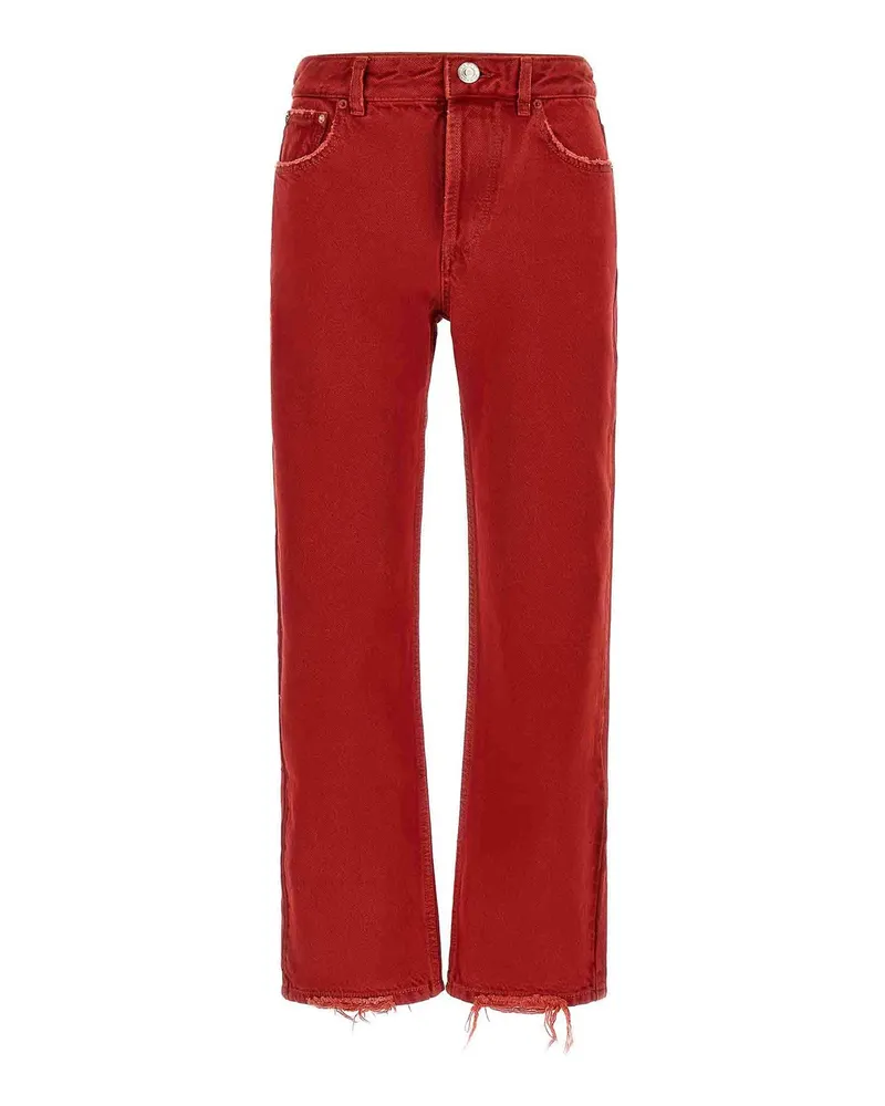 Isabel Marant Straight Leg Jeans - Rot Rot