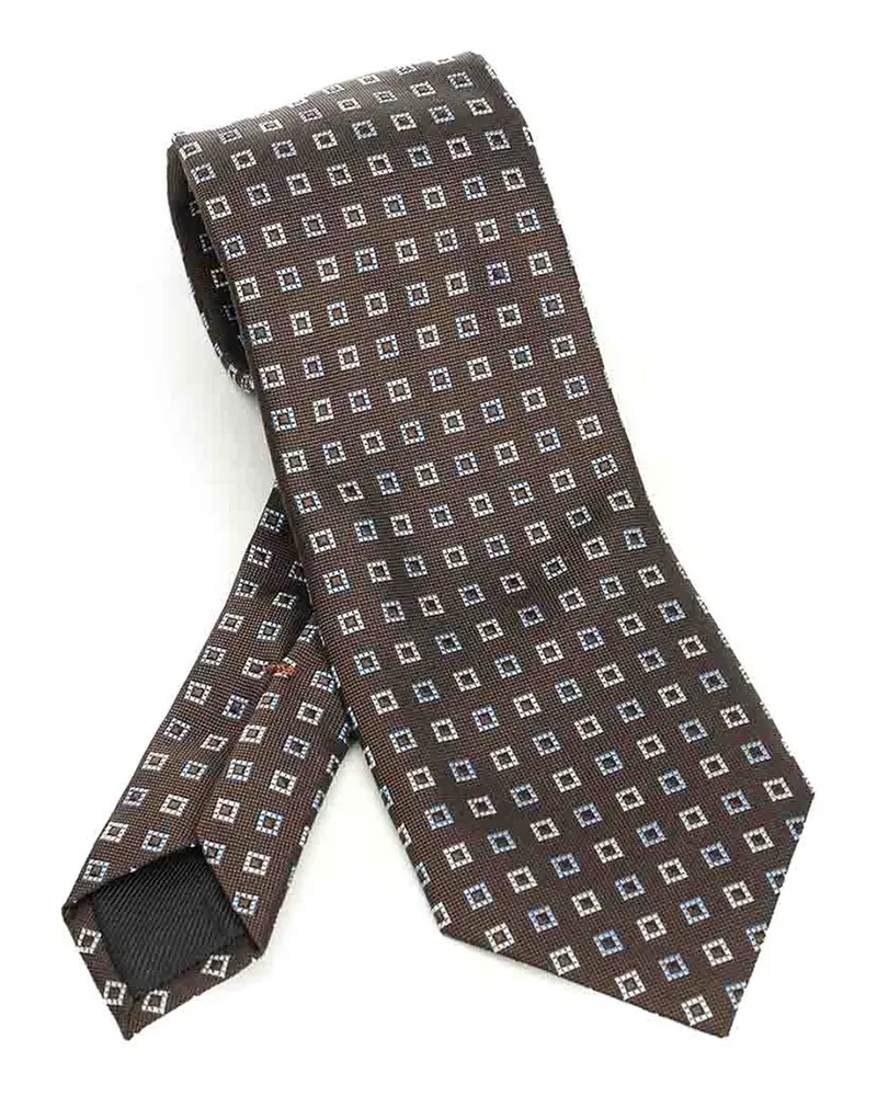 Ermenegildo Zegna Krawatte - Braun Braun