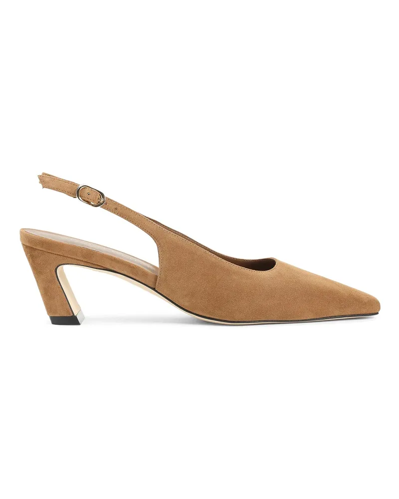 Stuart Weitzman Mules - Beige Beige