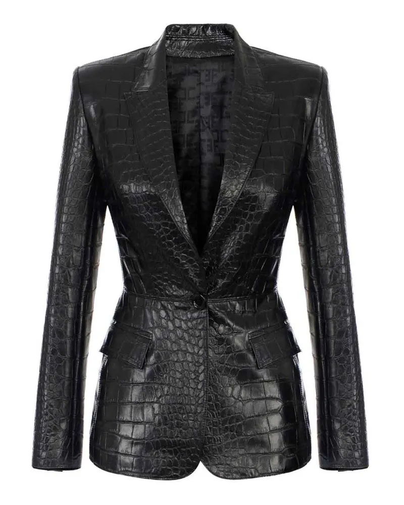 Elisabetta Franchi Blazer - Schwarz Schwarz