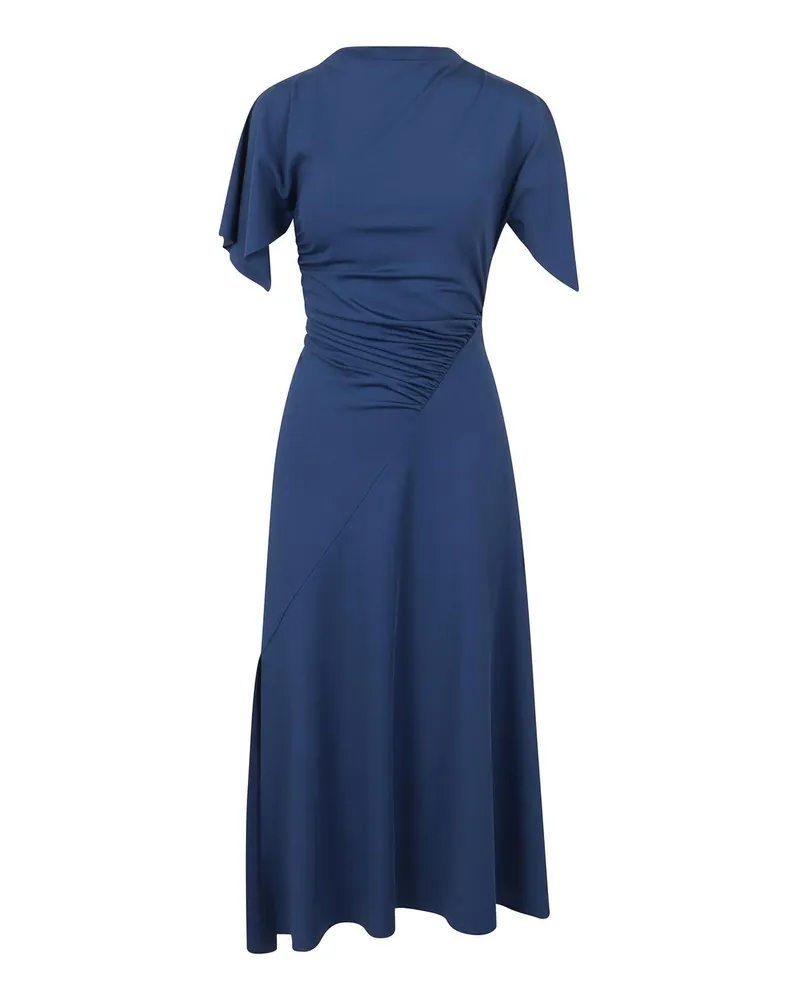Victoria Beckham Knielanges Kleid - Blau Blau