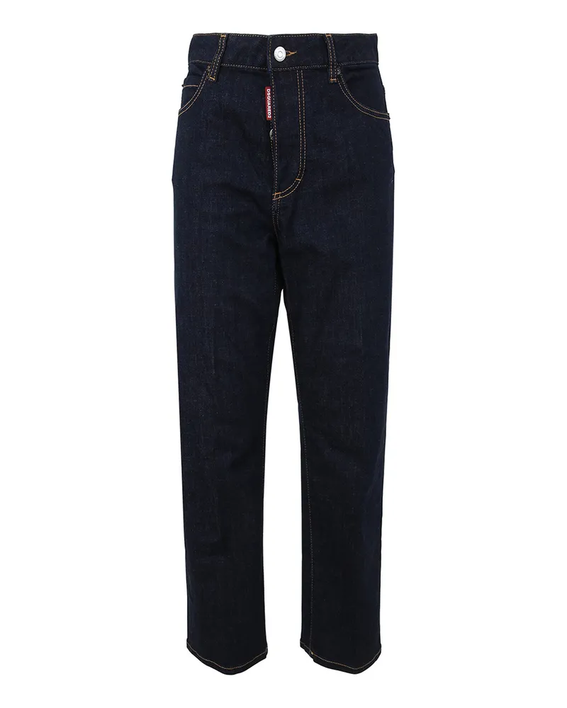Dsquared2 Straight Leg Jeans - Blau Blau
