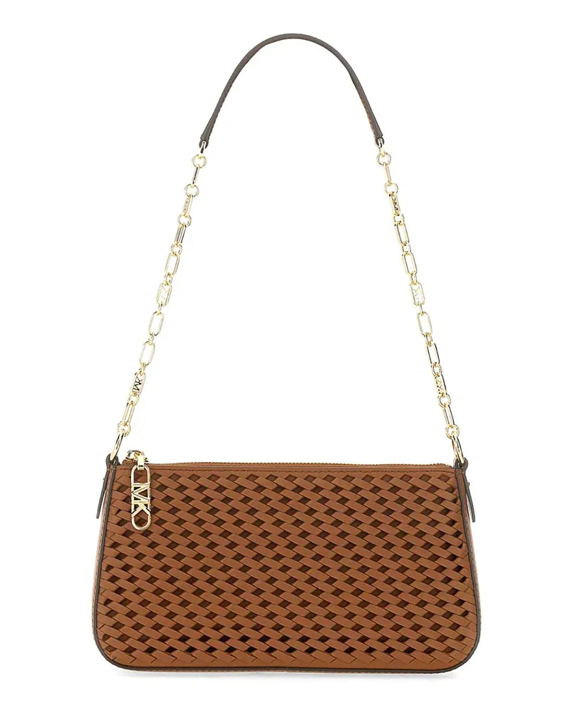 Michael Kors Clutch - Hellbraun Hellbraun