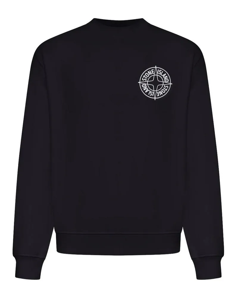 Stone Island Sweatshirt - Schwarz Schwarz