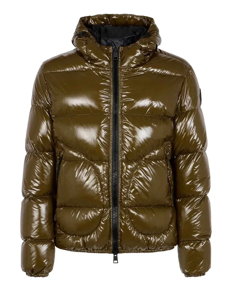 Herno Knielanger Mantel - Grün Grün