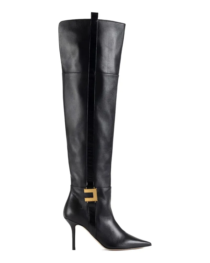 Elisabetta Franchi Stiefel - Schwarz Schwarz