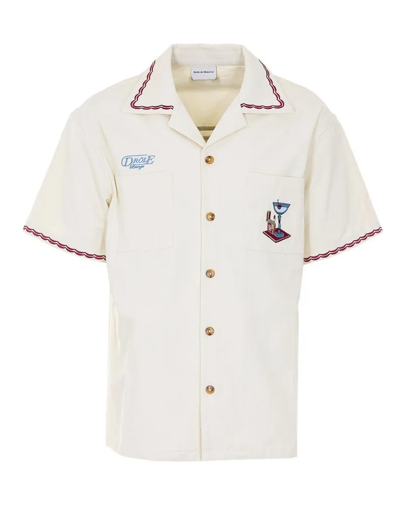 Drôle de Monsieur Hemd - Weiß Weiß