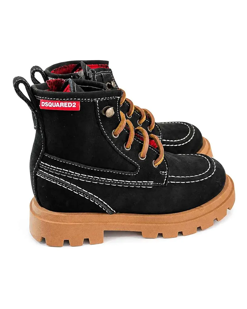 Dsquared2 Stiefel - Schwarz Schwarz