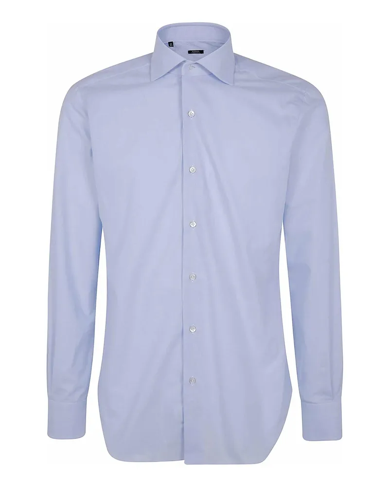 BARBA Hemd - Blau Blau
