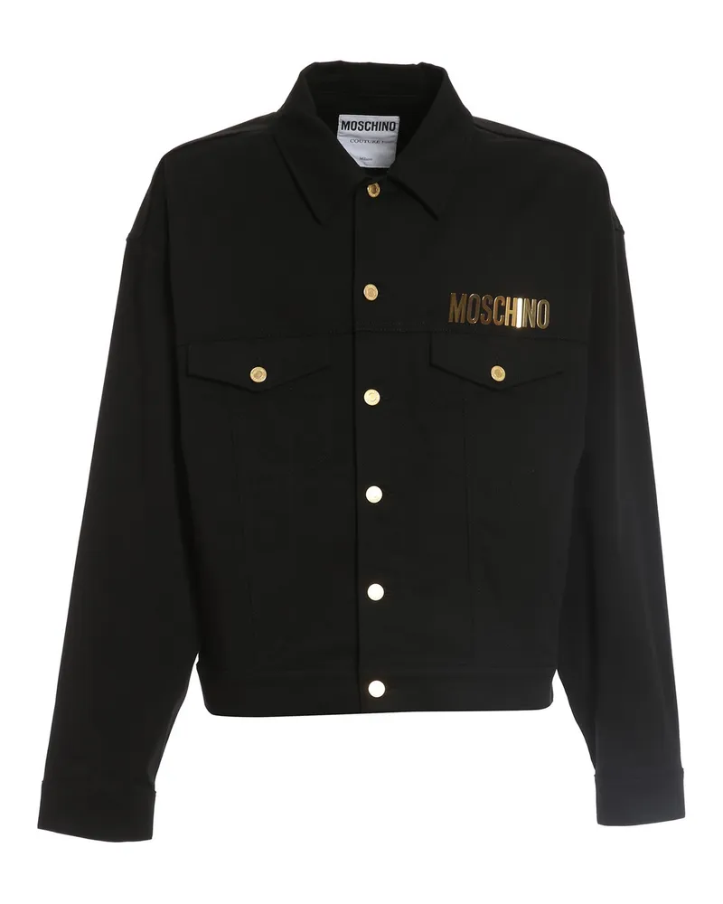 Moschino Jeansjacke - Schwarz Schwarz