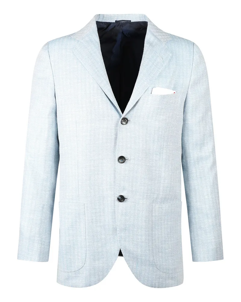 Kiton Blazer - Hellblau Hellblau