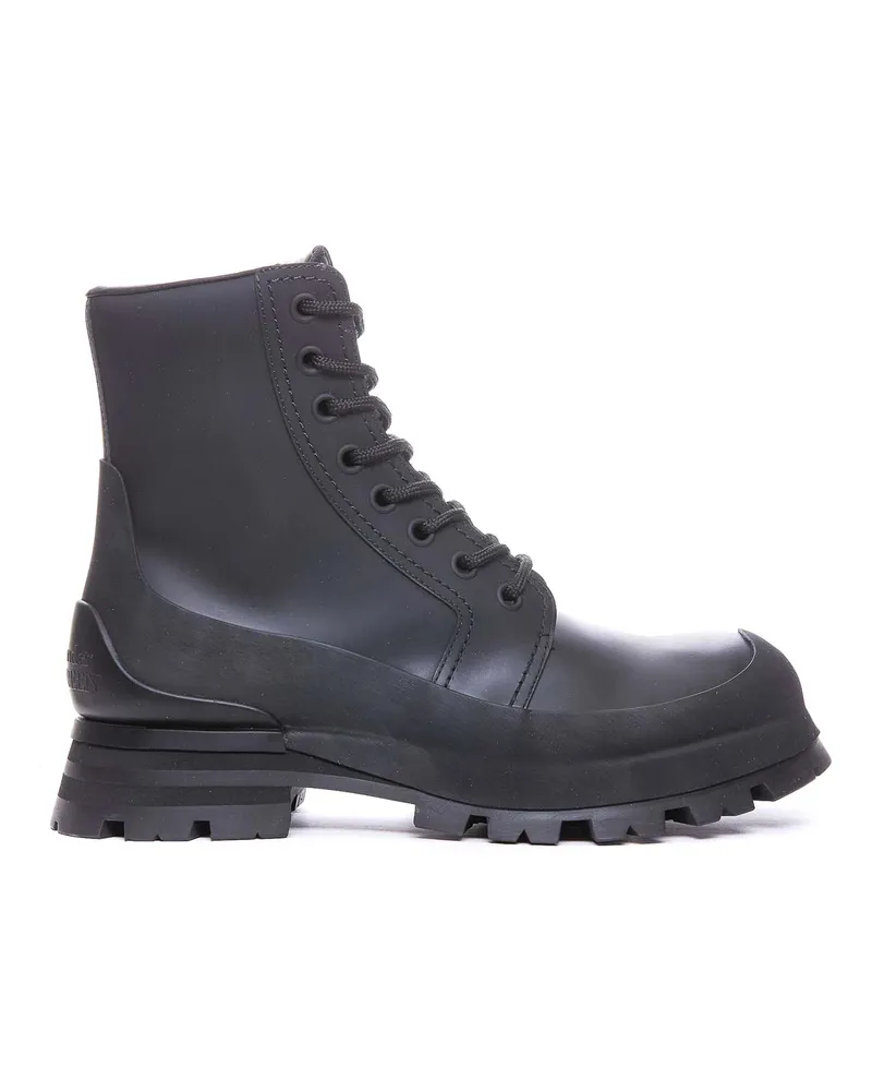 Alexander McQueen Stiefeletten - Schwarz Schwarz