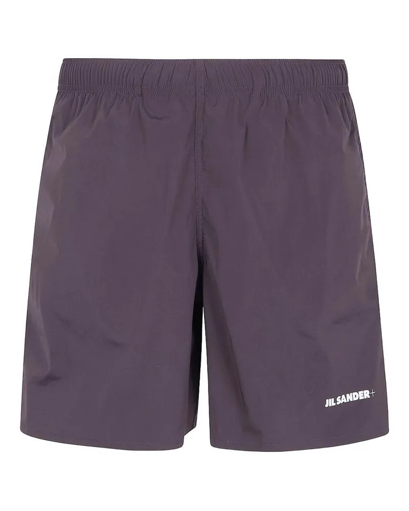 Jil Sander Badehose - Schwarz Lila