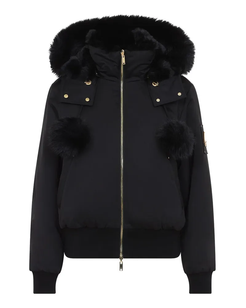 Moose Knuckles Bomberjacke - Schwarz Schwarz
