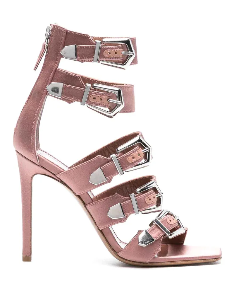 Paris Texas Sandalen - Schwarz Rosa