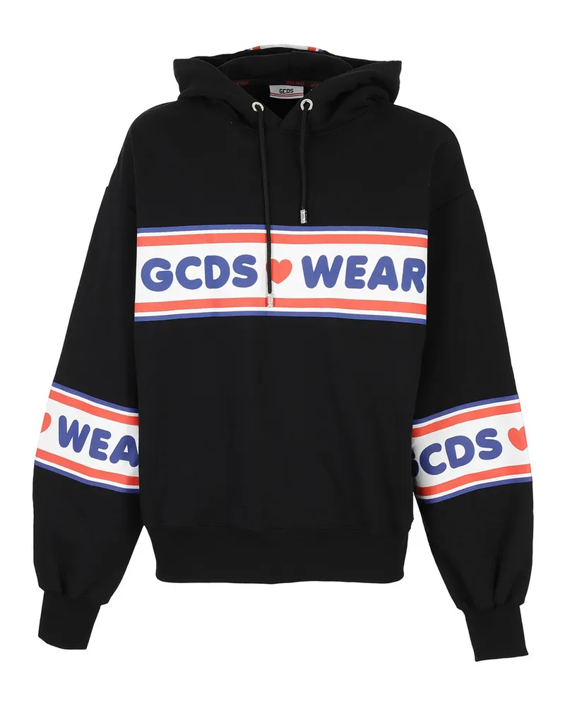 GCDS Sweatshirt - Schwarz Schwarz