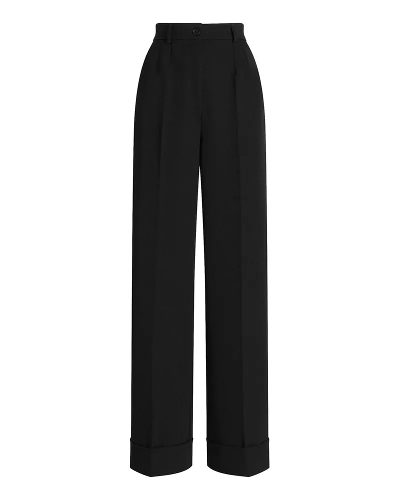 Dolce & Gabbana Casual Hose - Schwarz Schwarz