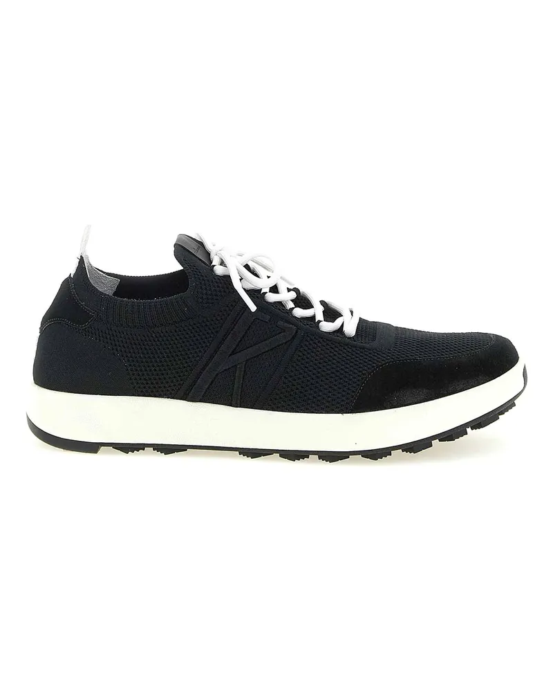 Kiton Sneaker - Schwarz Schwarz