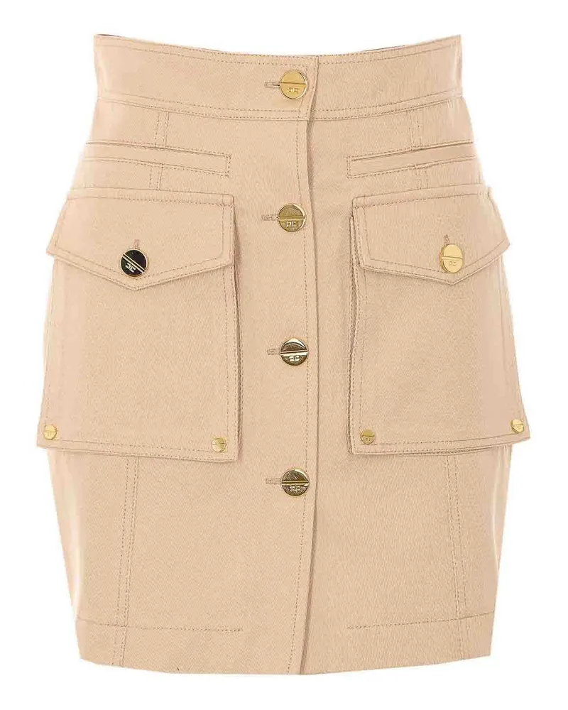 Elisabetta Franchi Midirock - Beige Beige