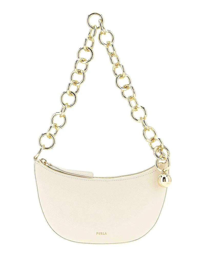Furla Schultertasche - Weiß Weiß