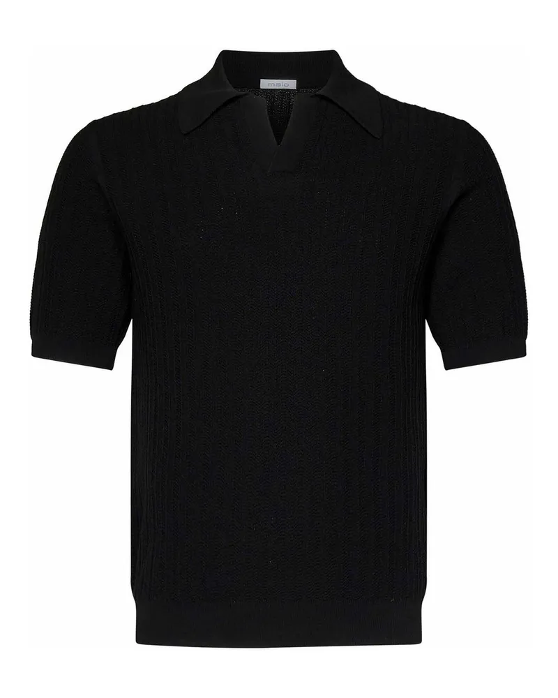 Malo Poloshirt - Schwarz Schwarz