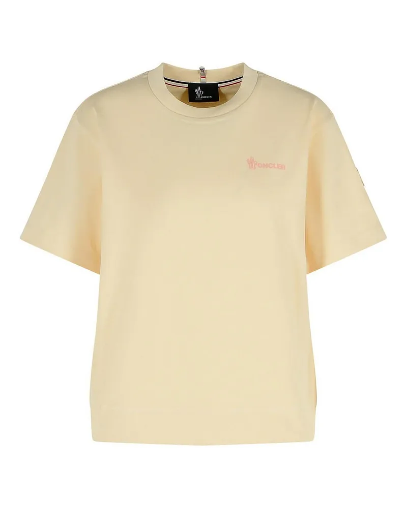 Moncler T-Shirt - Creme Creme