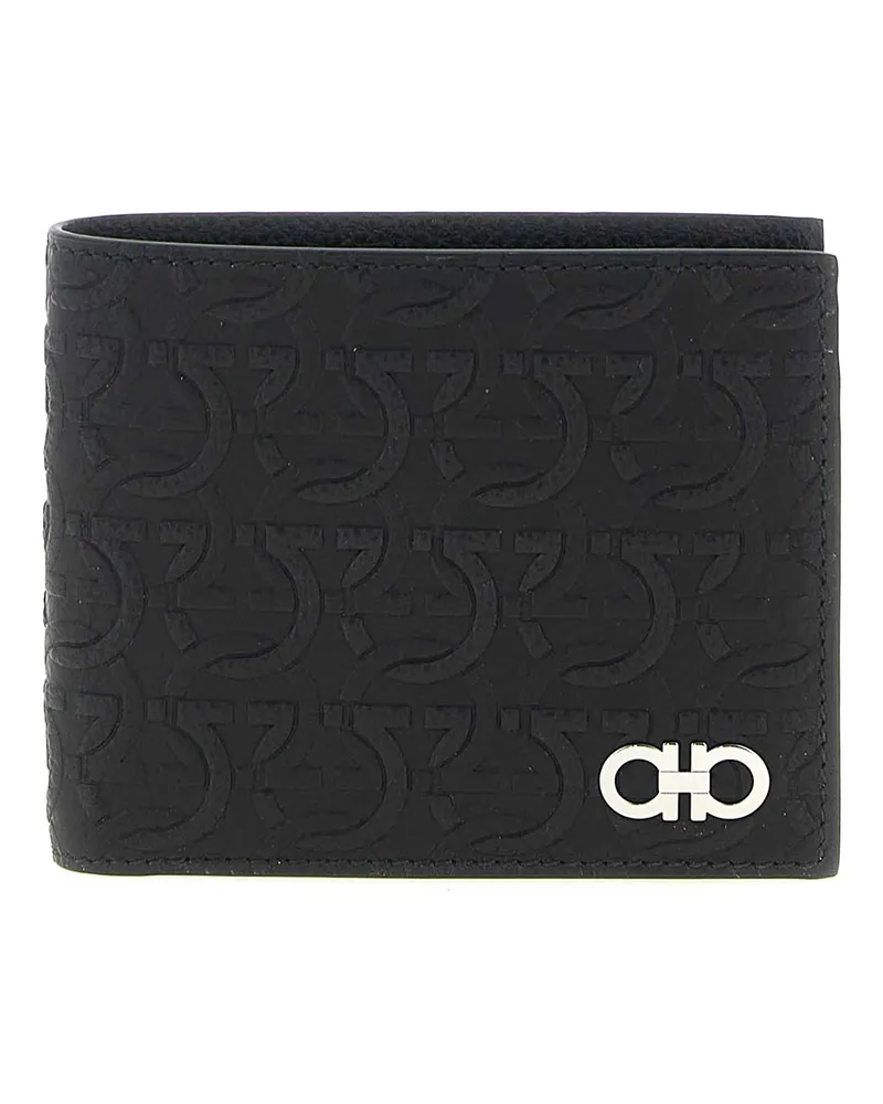 Ferragamo Portemonnaie - Schwarz Schwarz