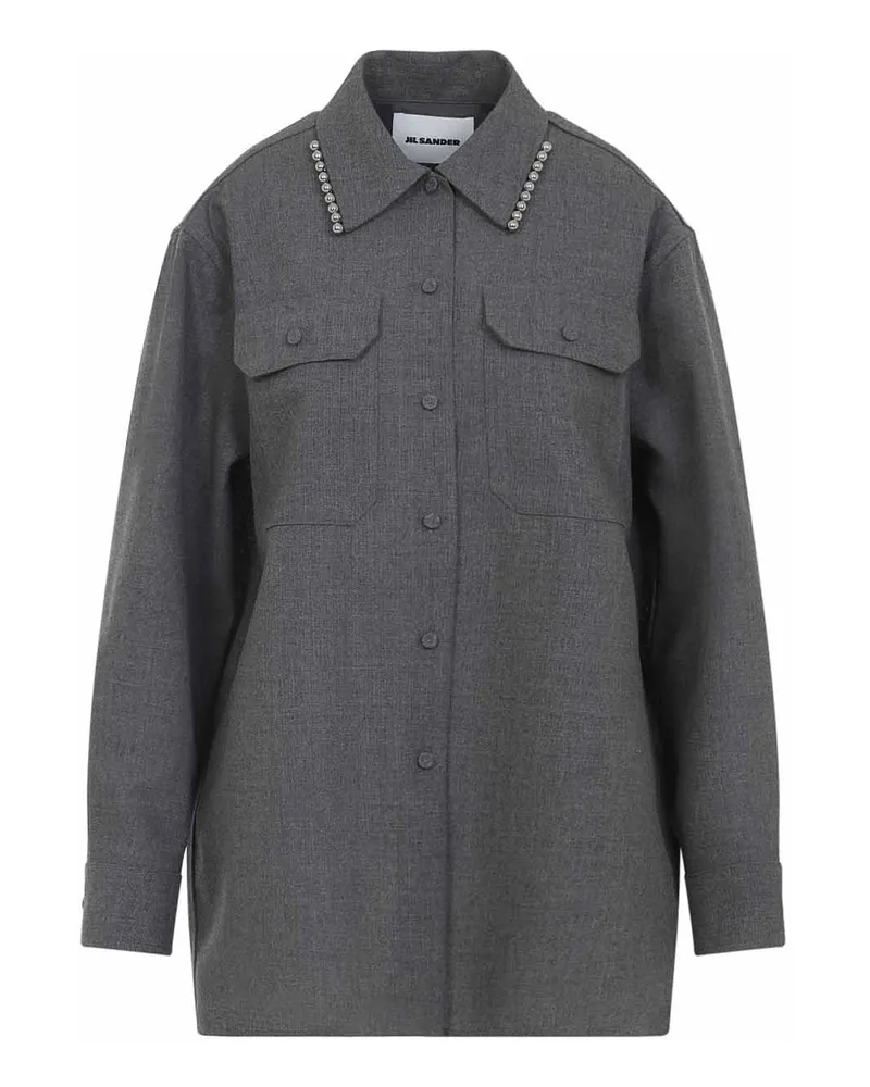 Jil Sander Hemd - Grau Grau