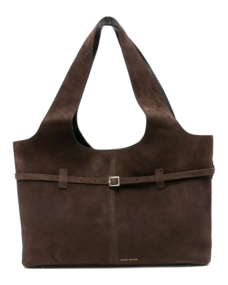 Manu Atelier Clutch - Braun Braun