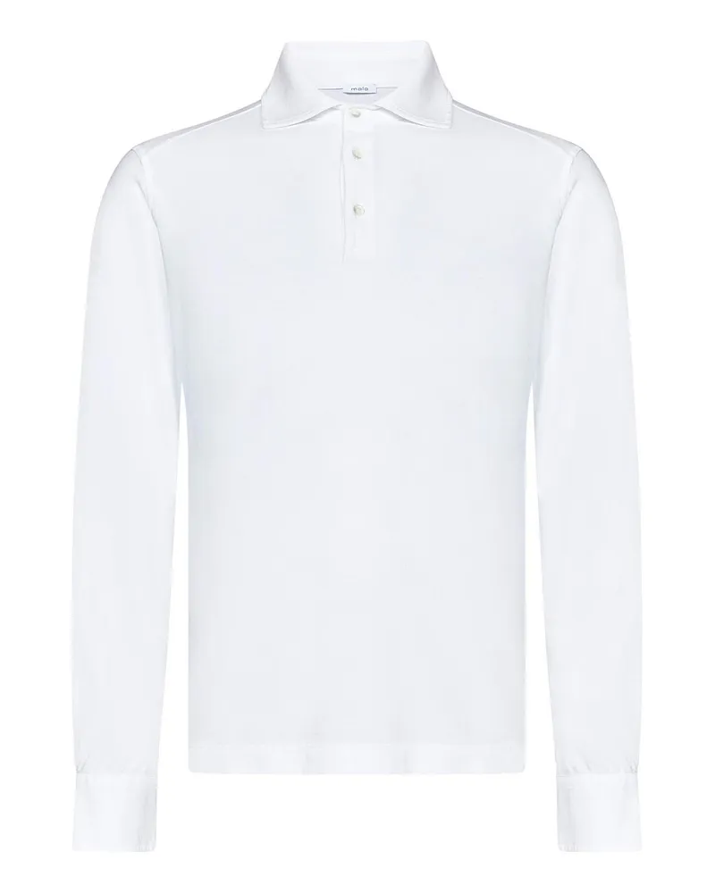 Malo Poloshirt - Weiß Weiß