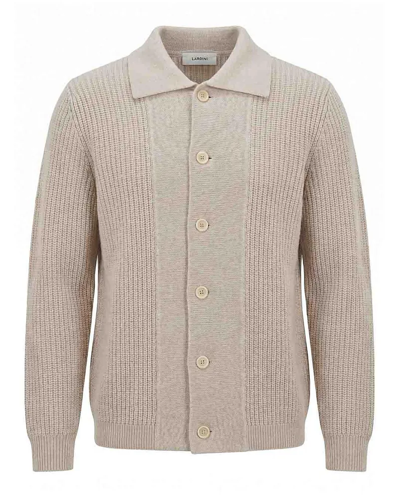 LARDINI Cardigan - Beige Beige