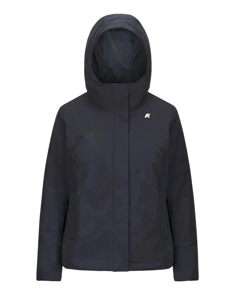 K-Way Knielanger Mantel - Blau Blau