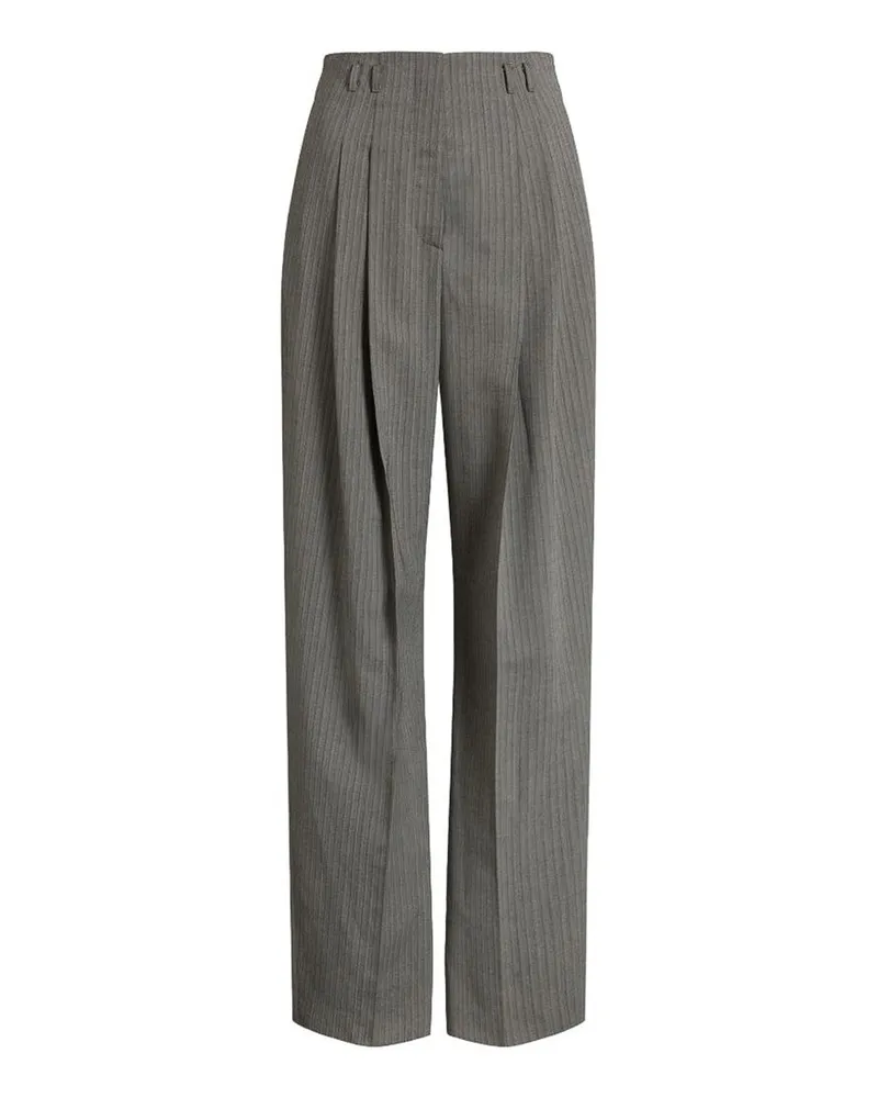 Alberta Ferretti Formale Hose - Grau Grau