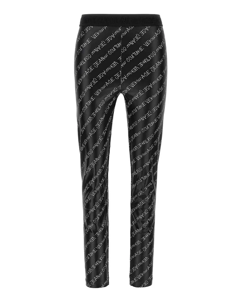 Versace Jeans Leggings - Schwarz Schwarz