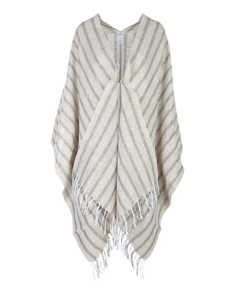 Brunello Cucinelli Cape - Graue Hellgrau