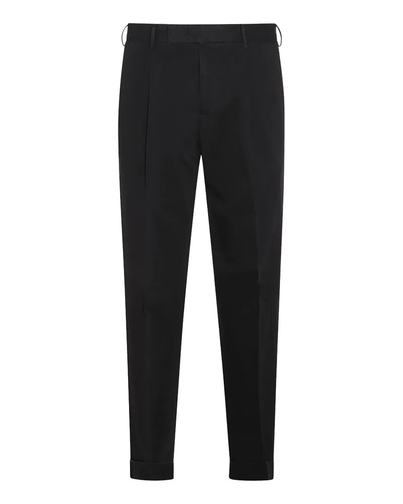 PT TORINO Casual Hose - Schwarz Schwarz