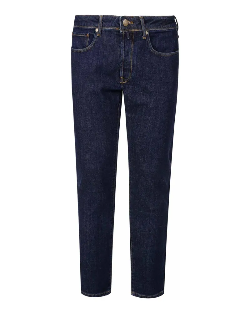 Incotex Straight Leg Jeans - Denim Denim