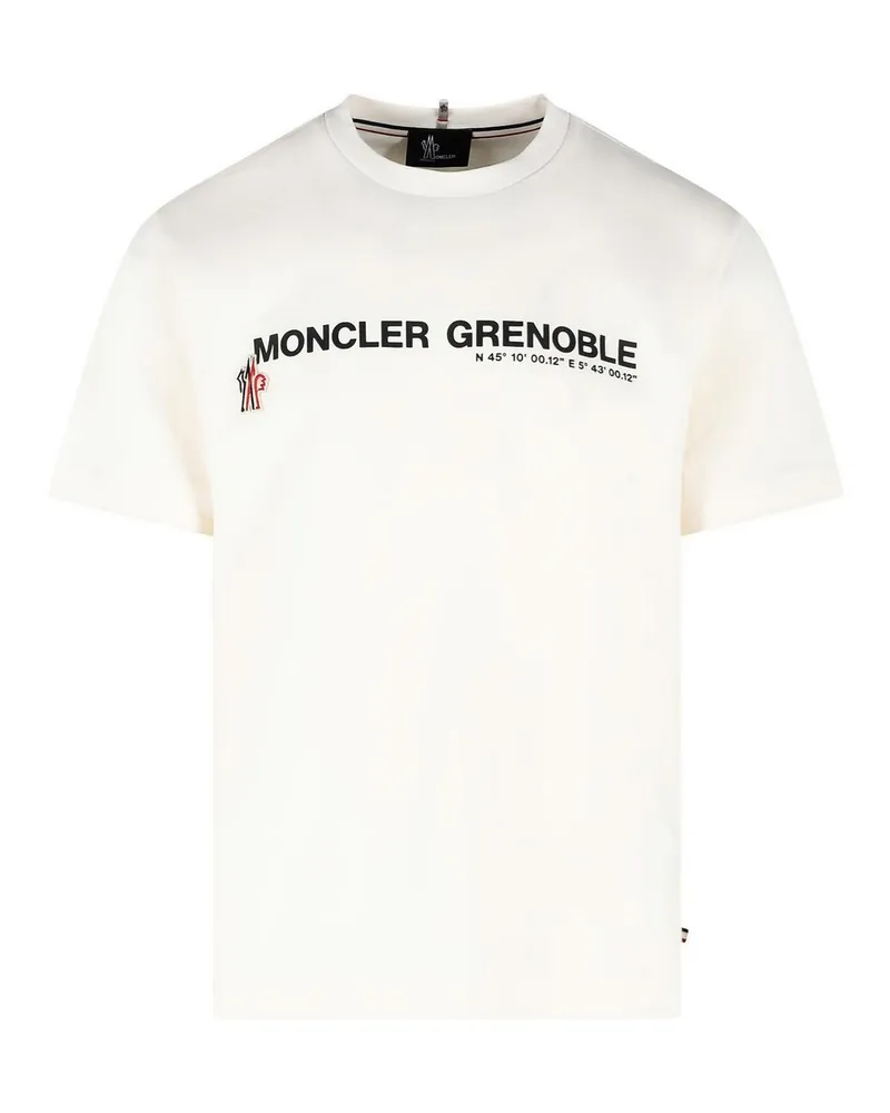 Moncler T-Shirt - Weiß Weiß