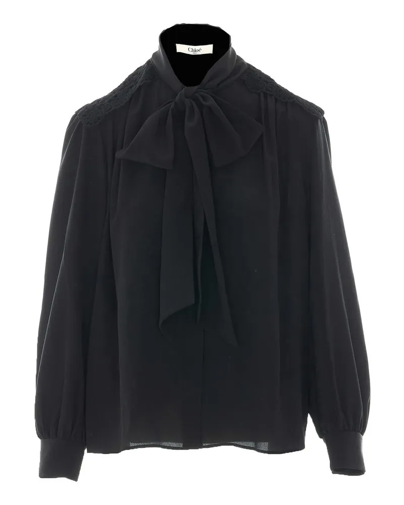 Chloé Bluse - Schwarz Schwarz