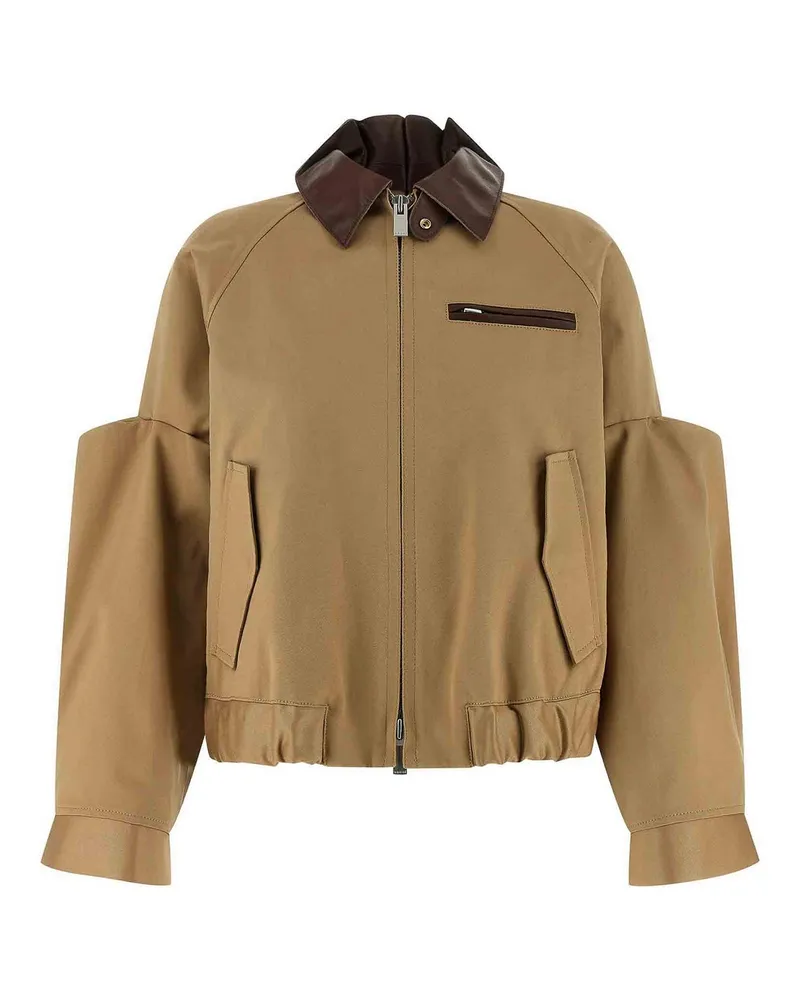 Sacai Daunenjacke - Beige Beige