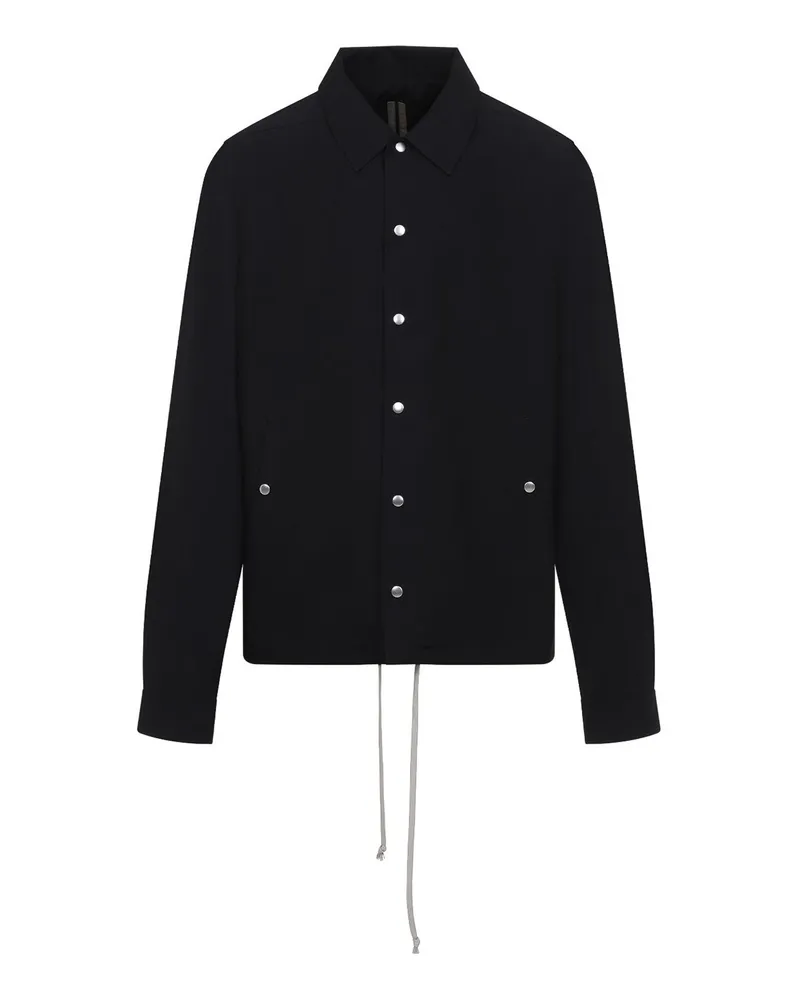 Rick Owens Casualjacke - Schwarz Schwarz