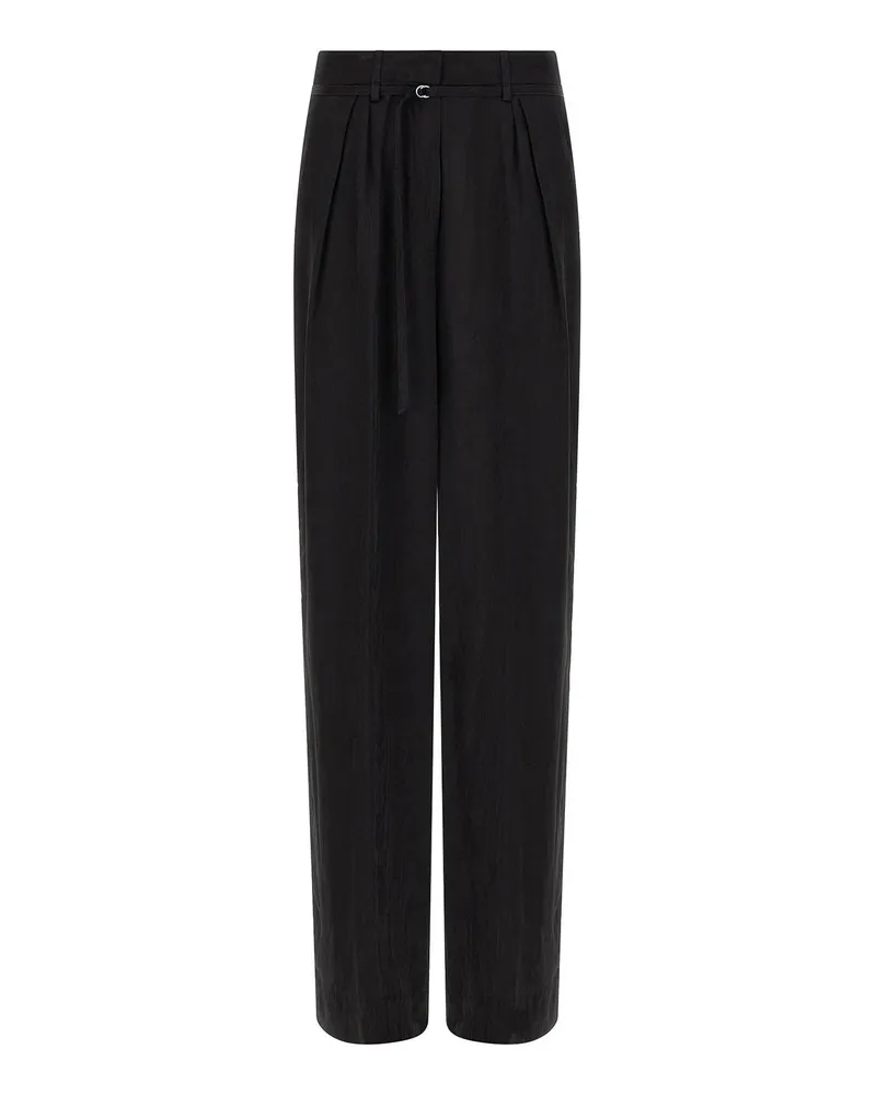 Dries van Noten Casual Hose - Schwarz Schwarz