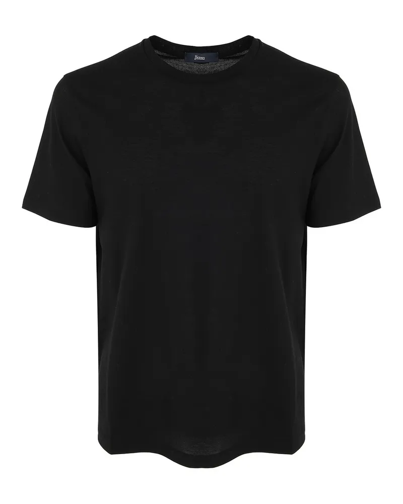Herno T-Shirt - Schwarz Schwarz