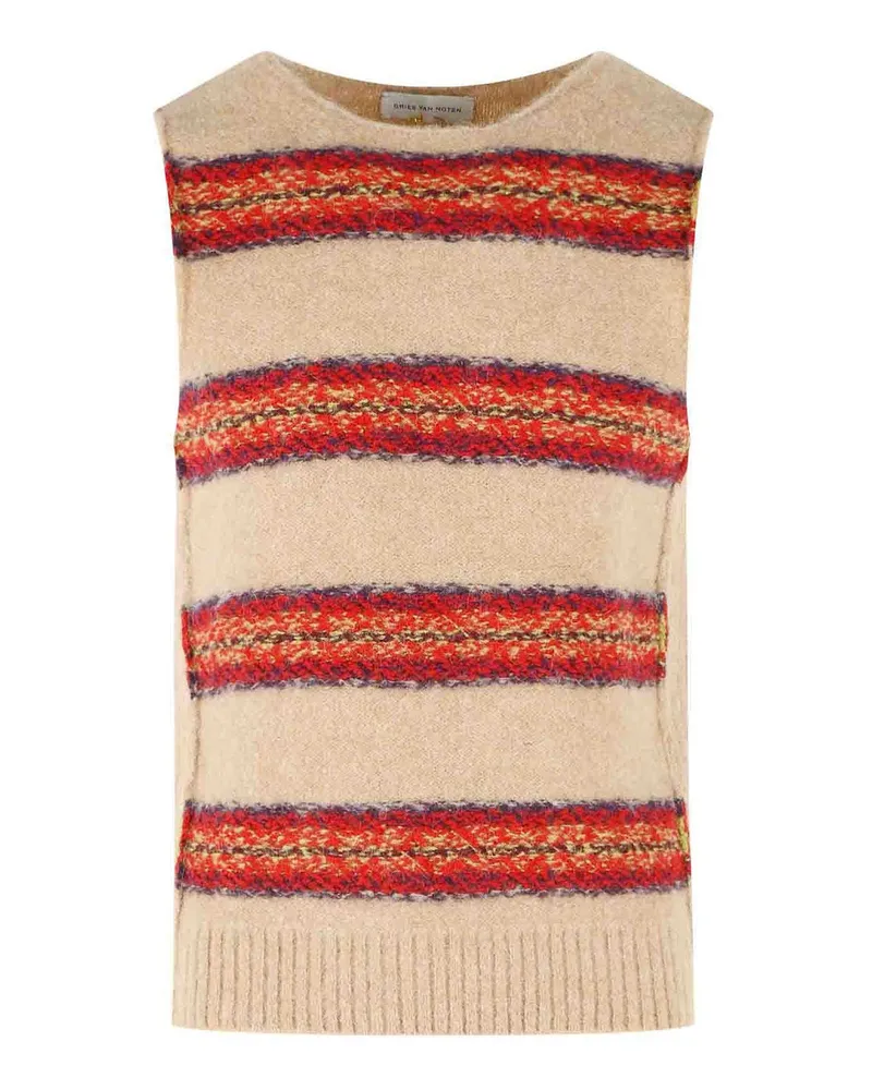 Dries van Noten Weste - Beige Beige