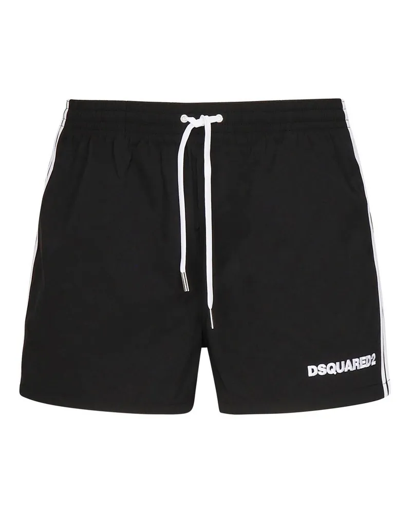 Dsquared2 Badehose - Schwarz Schwarz